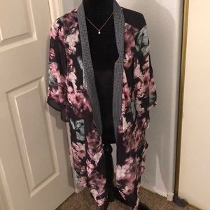 Purple, pinkish kimono